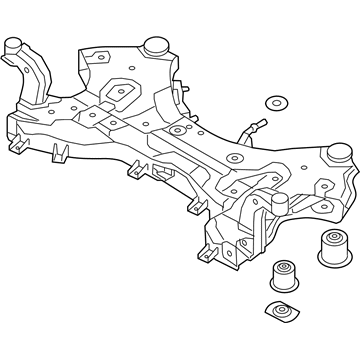 62405C6200 Hyundai/Kia Балка передньої підвіски (підрамник), передня