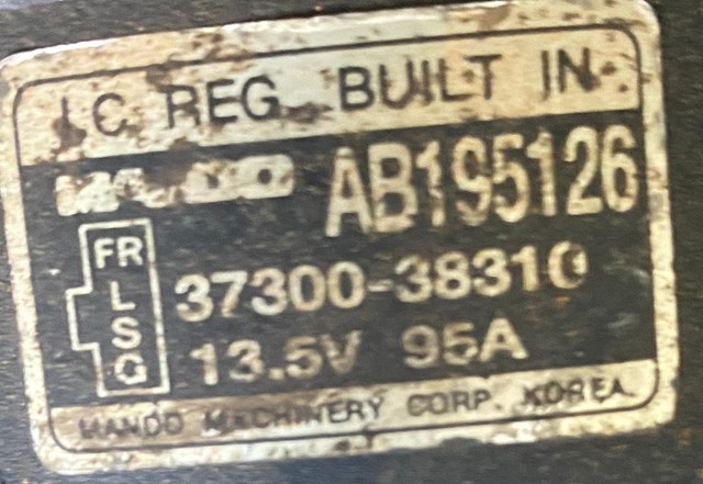 Генератор General Motors 3730038310 ціна, від 102.63 USD