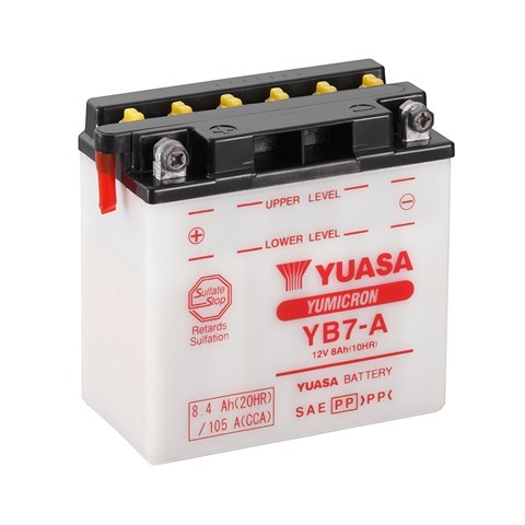 Авто акумулятор YB7A YUASA
