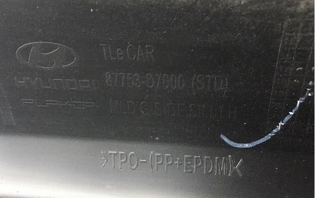  Накладка зовнішня (молдинг) порога, лівий Hyundai Tucson 3