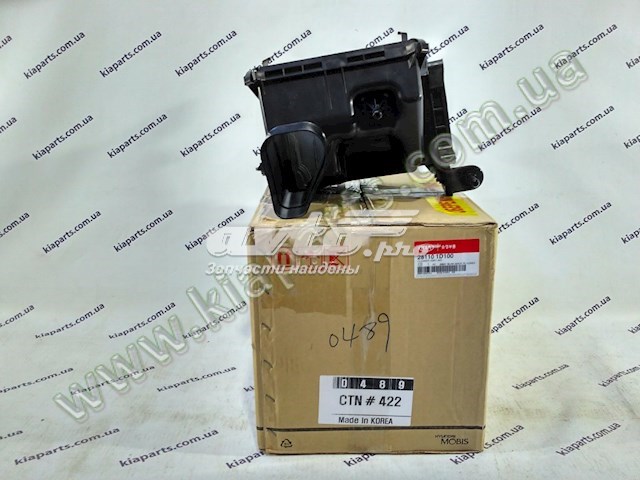 Корпус повітряного фільтра Hyundai/Kia 281101D100 ціна, від 41.81 USD