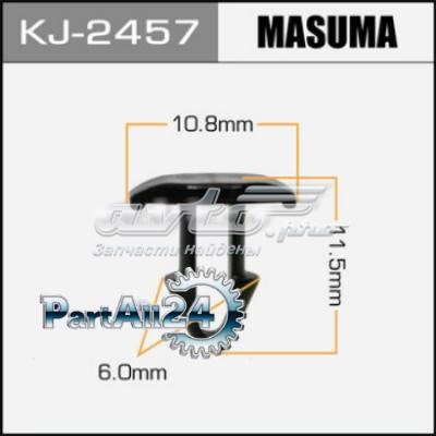 Пістон (кліп) кріплення решітки радіатора до панелі KJ2457 MASUMA