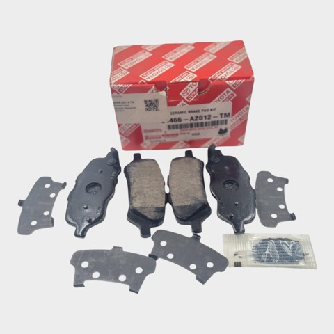 04466AZ012TM Toyota Колодки гальмівні задні, дискові