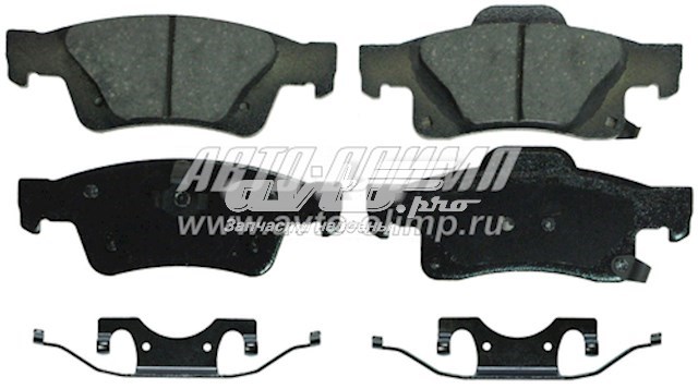 Купити ZD1498 Wagner Задні колодки