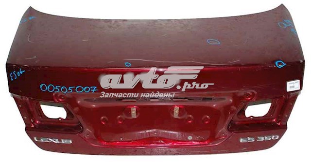 Кришка багажника 6440133490 Toyota
