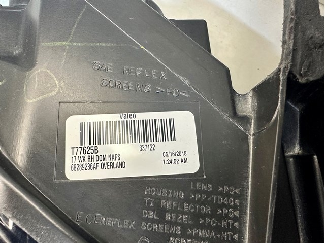 68289236AF Chrysler 