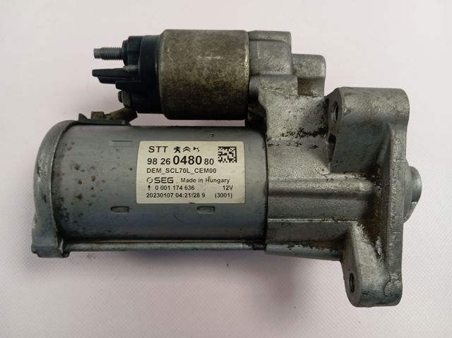 Стартер 9826048080 Peugeot/Citroen