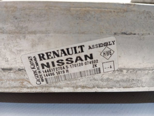 Купити 144961019R Renault (RVI) Радіатор интеркуллера