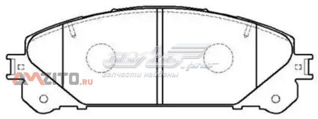 Тормозні колодки HSB HP5264
