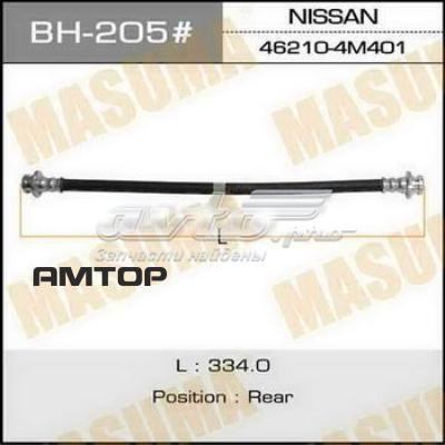 Шланг гальмівний задній, правий Masuma BH205 ціна, від 7.22 USD