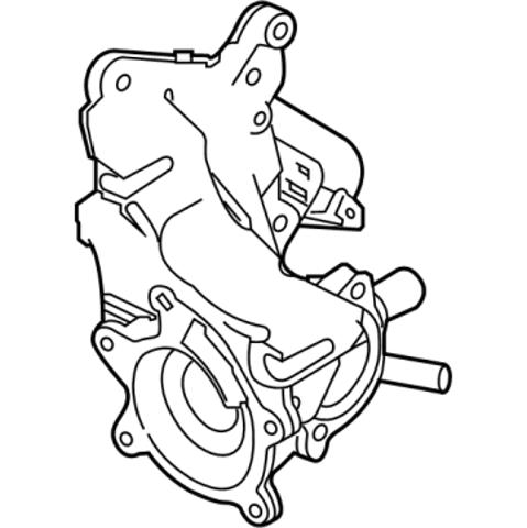 Корпус водяного насоса охолодження Nissan/Infiniti 210136RA0A ціна, від 53.37 USD