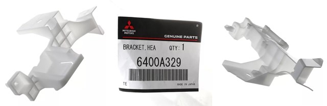 Купити 6400A329 Mitsubishi Кронштейн-адаптер кріплення фари передньої, лівою