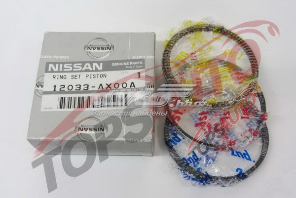 12033AX00A Nissan/Infiniti Кільця поршневі комплект на мотор, STD.