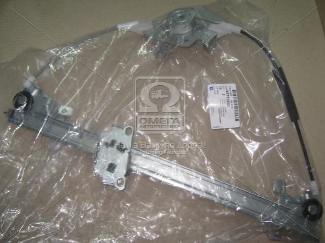 Склопідйомник передньої лівої двері 95710803 General Motors