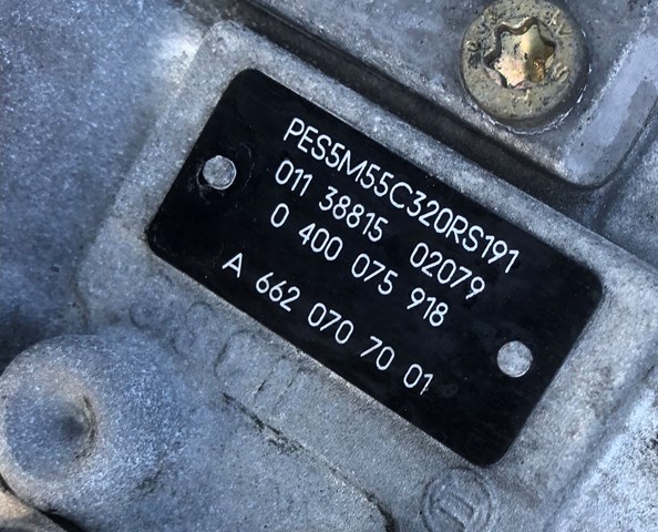 A6620707001 Mercedes Насос паливний високого тиску (ПНВТ)