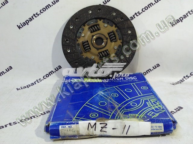 Диск зчеплення ведений VALEO MZ11