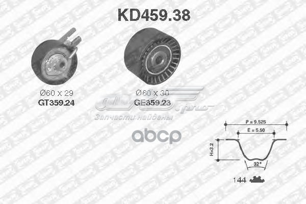 Комплект ГРМ KD45938 NTN