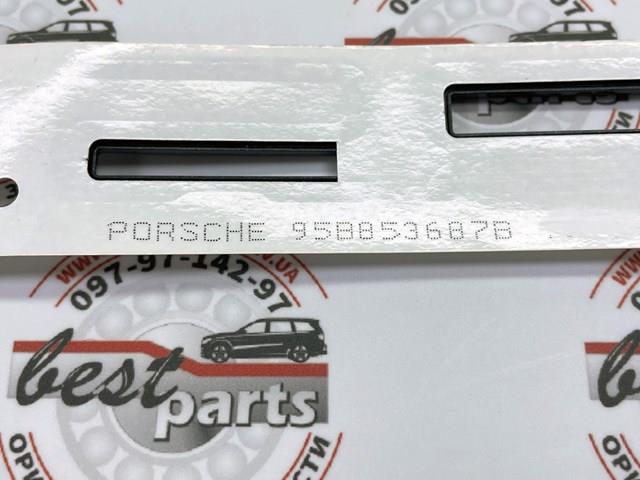 95B853687B Porsche Емблема кришки багажника, фірмовий значок
