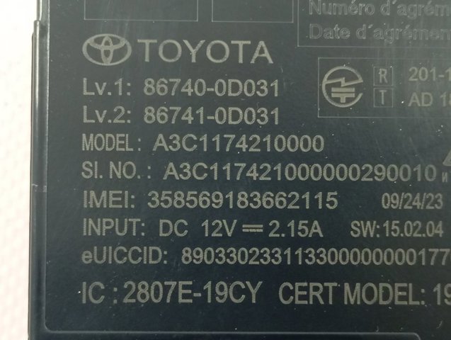 867400D031 Toyota 