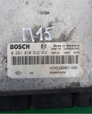 Модуль (блок) керування (ЕБУ) двигуном 0281010632 Bosch