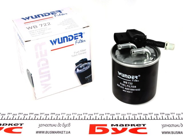 Фільтр тонкого очищення палива Wunder WB722 ціна, від 16.41 USD