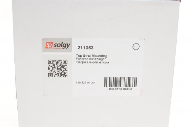 Опора стійки амортизатора переднього Solgy 211053 ціна, від 16.08 USD