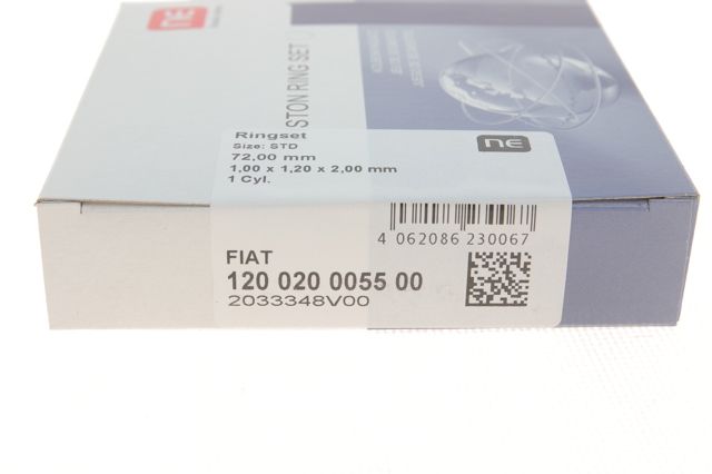 Кільця поршневі на 1 циліндр, STD. NE/NPR 120020005500 ціна, від 11.66 USD
