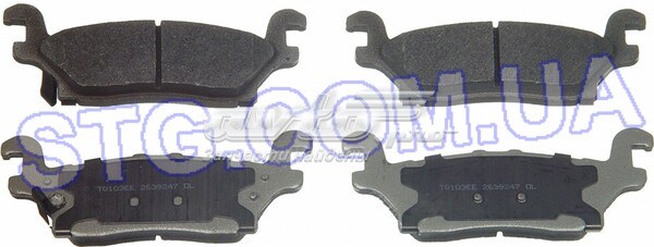 Купити ZX1120 Wagner Задні колодки