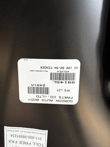 Ліве переднє крило Signeda PAD10004AL ціна, від 123.47 USD