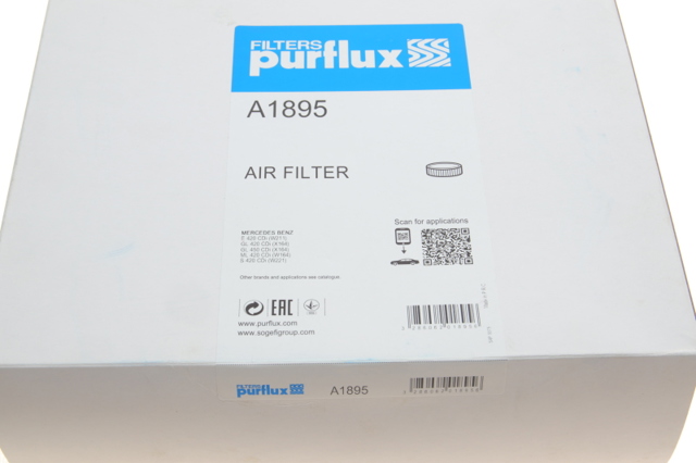 Повітряний фільтр A1895 Purflux