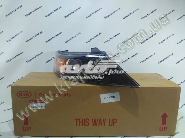 Фара передня права Hyundai/Kia 92102B8100