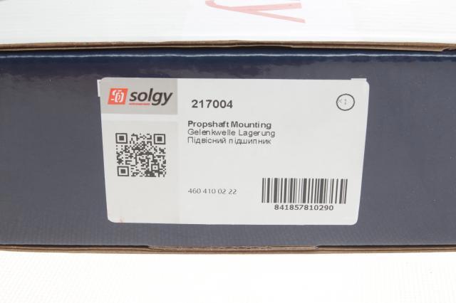 Опора карданного валу Solgy 217004