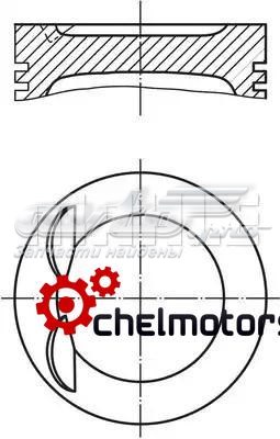 028PI00119000 Mahle Original Поршня на 1 циліндр, STD