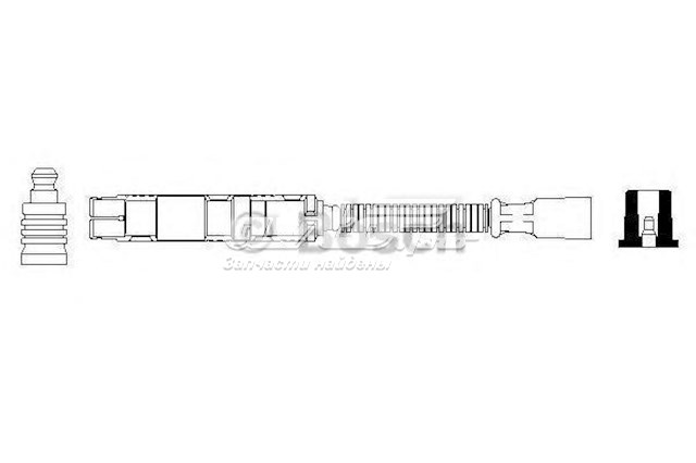 Дроти запалювання NGK RCVL604 ціна, від 16.60 USD