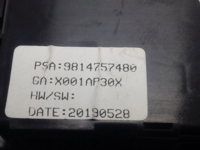 9814757480 Peugeot/Citroen Плафони внутрішнього освітлення