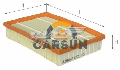 Елемент повітряного фільтра Alpha Filter AF1776 ціна, від 4.11 USD