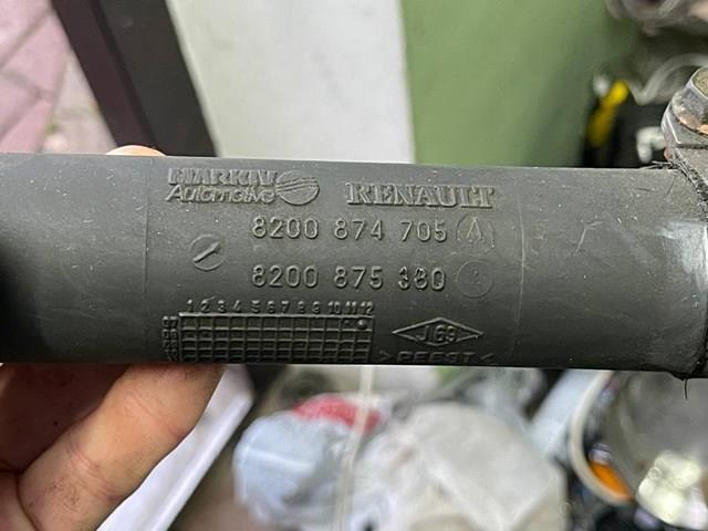 Шланг/патрубок интеркуллера 8200875380 Renault (RVI)