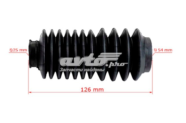 Пильник рейки MSG VW213DUSTER
