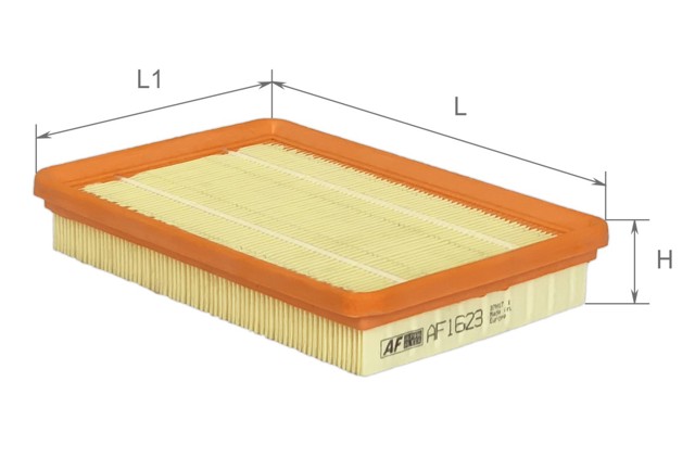 Елемент повітряного фільтра Alpha Filter AF1623 ціна, від 3.39 USD