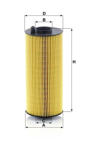 Масляний фільтр HU11003Z Mann-Filter