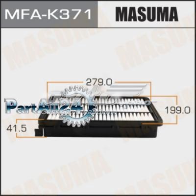 MFAK371 Masuma Повітряний фільтр двигуна