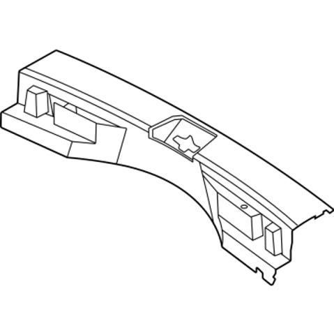 Купити 849926RR0A Nissan/Infiniti Ізоляція термошумовий задка кузова