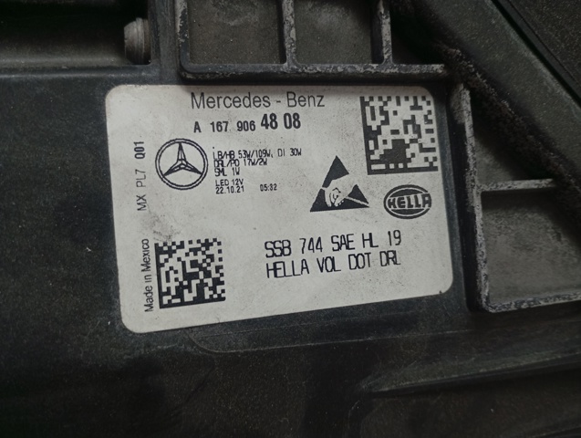  Mercedes A1679066908