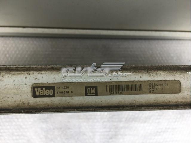 Радіатор 24418343 General Motors