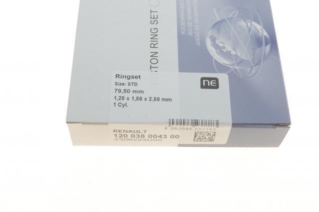 Кільця поршневі на 1 циліндр, STD. NE/NPR 120038004300 ціна, від 12.19 USD