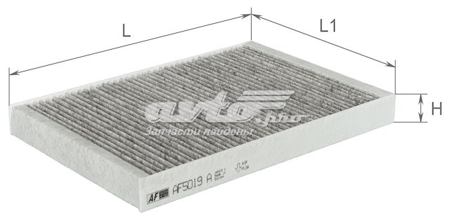 Купити AF5019A Alpha Filter Фільтр салону вугільний