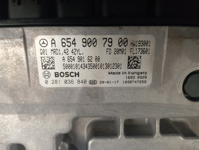  Mercedes A6549007900 ціна, від 183.70 USD