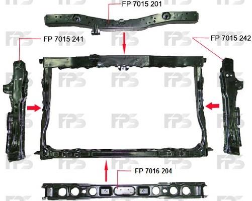 FP7015241 FPS Телевізор лівий
