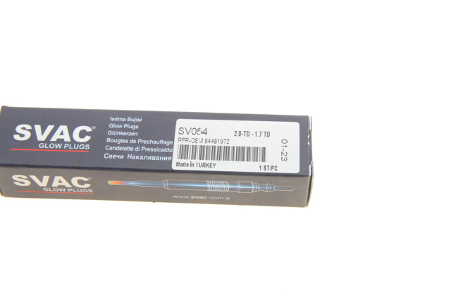 Свіча накалу Svac SV054 ціна, від 4.85 USD