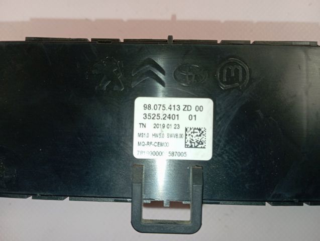 Купити 98075413ZD Peugeot/Citroen Блок керування мультимедійний